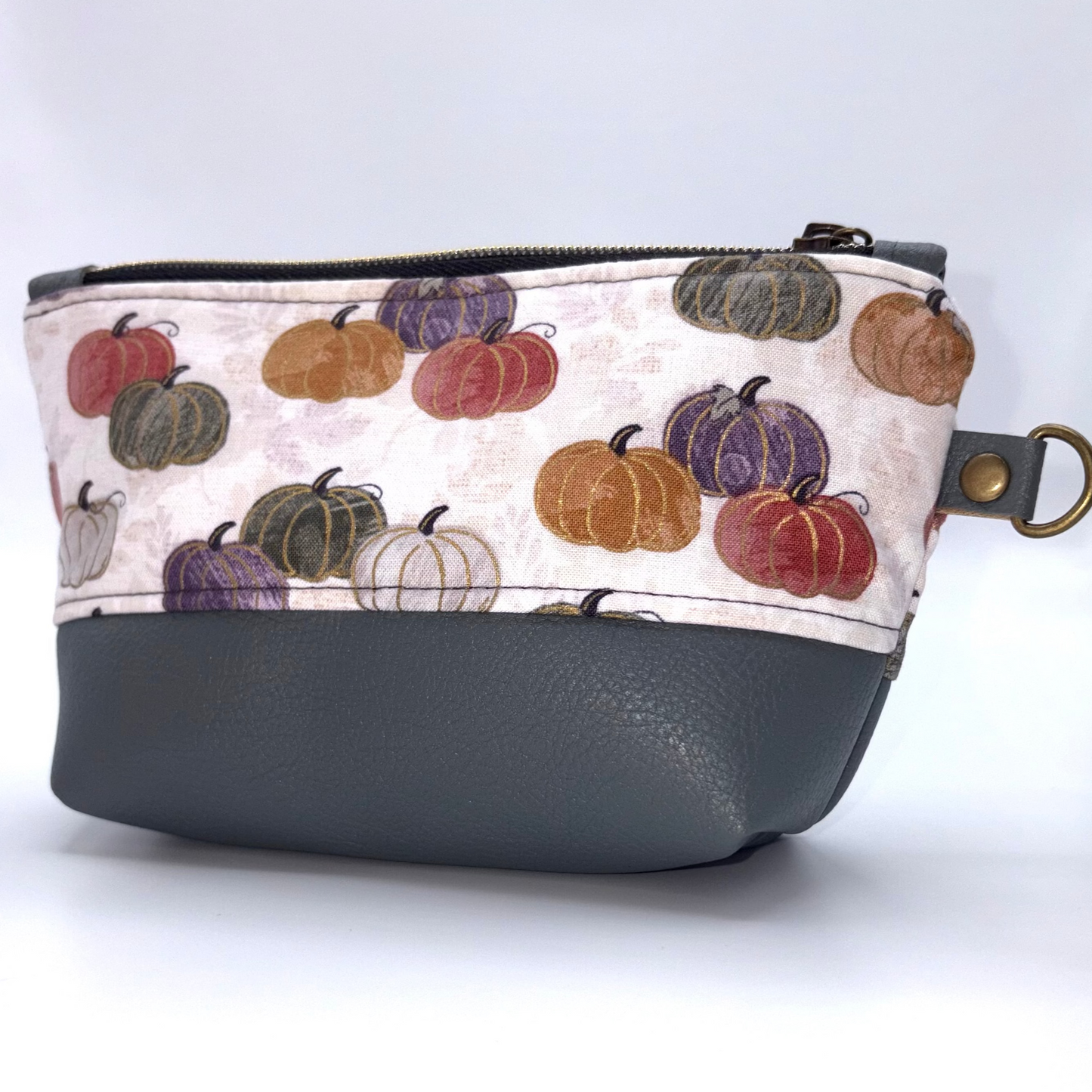 Zipper Pouch - Fall Pumpkin Theme