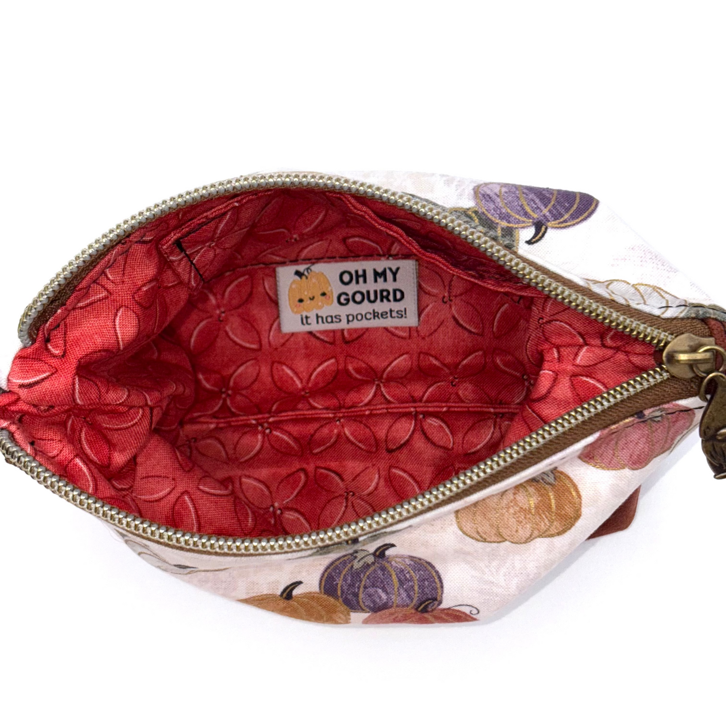 Zipper Pouch - Fall Harvest Theme