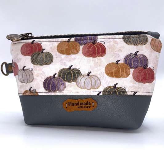 Zipper Pouch - Fall Pumpkin Theme