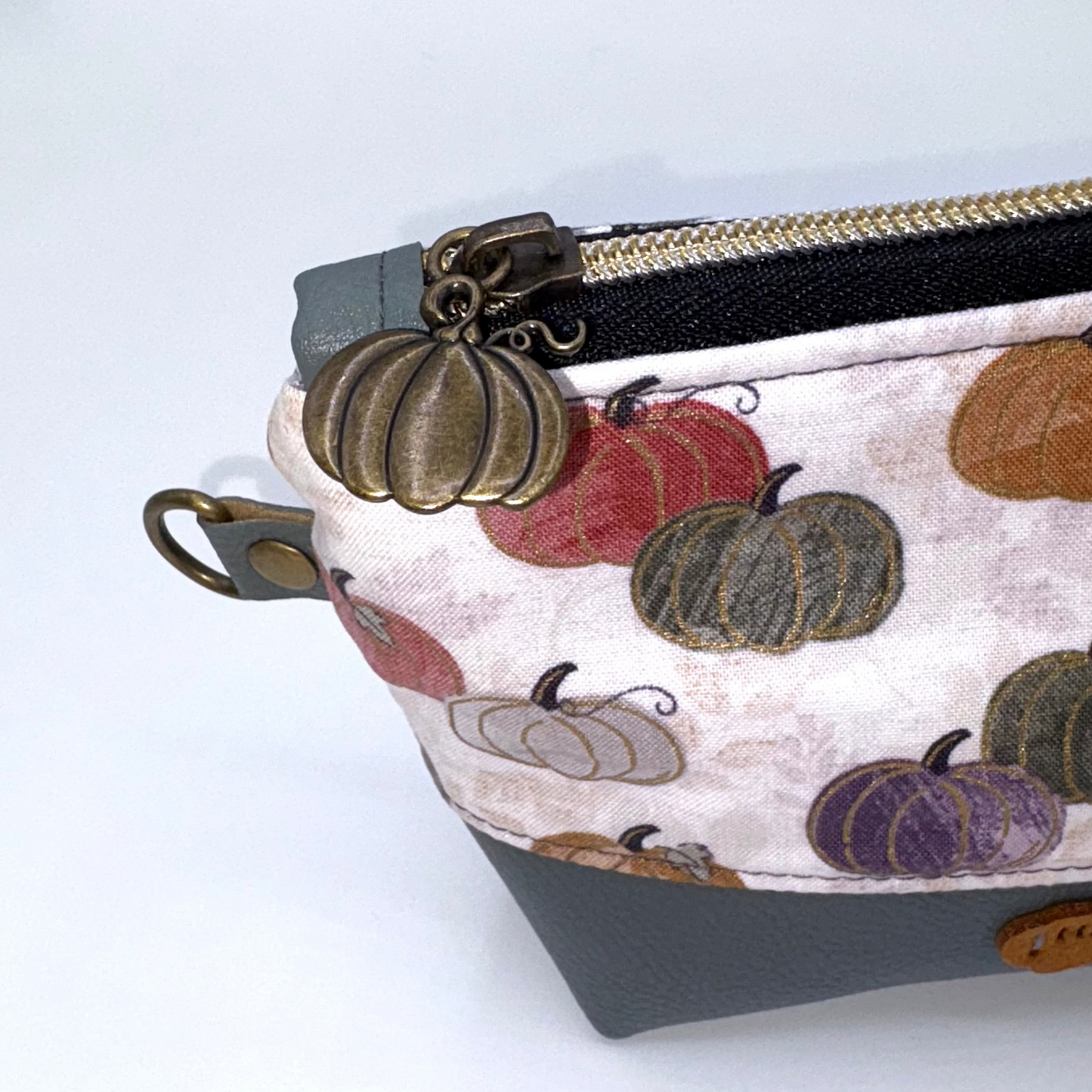 Zipper Pouch - Fall Pumpkin Theme