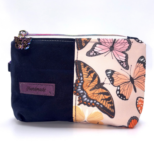 Zipper Pouch - Butterfly Theme