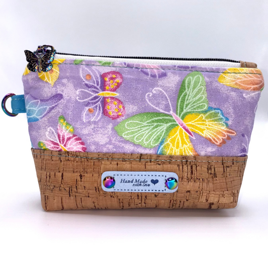 Zipper Pouch - Butterfly Theme