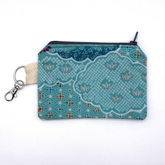 Mini Zipper Pouch - Floral Theme