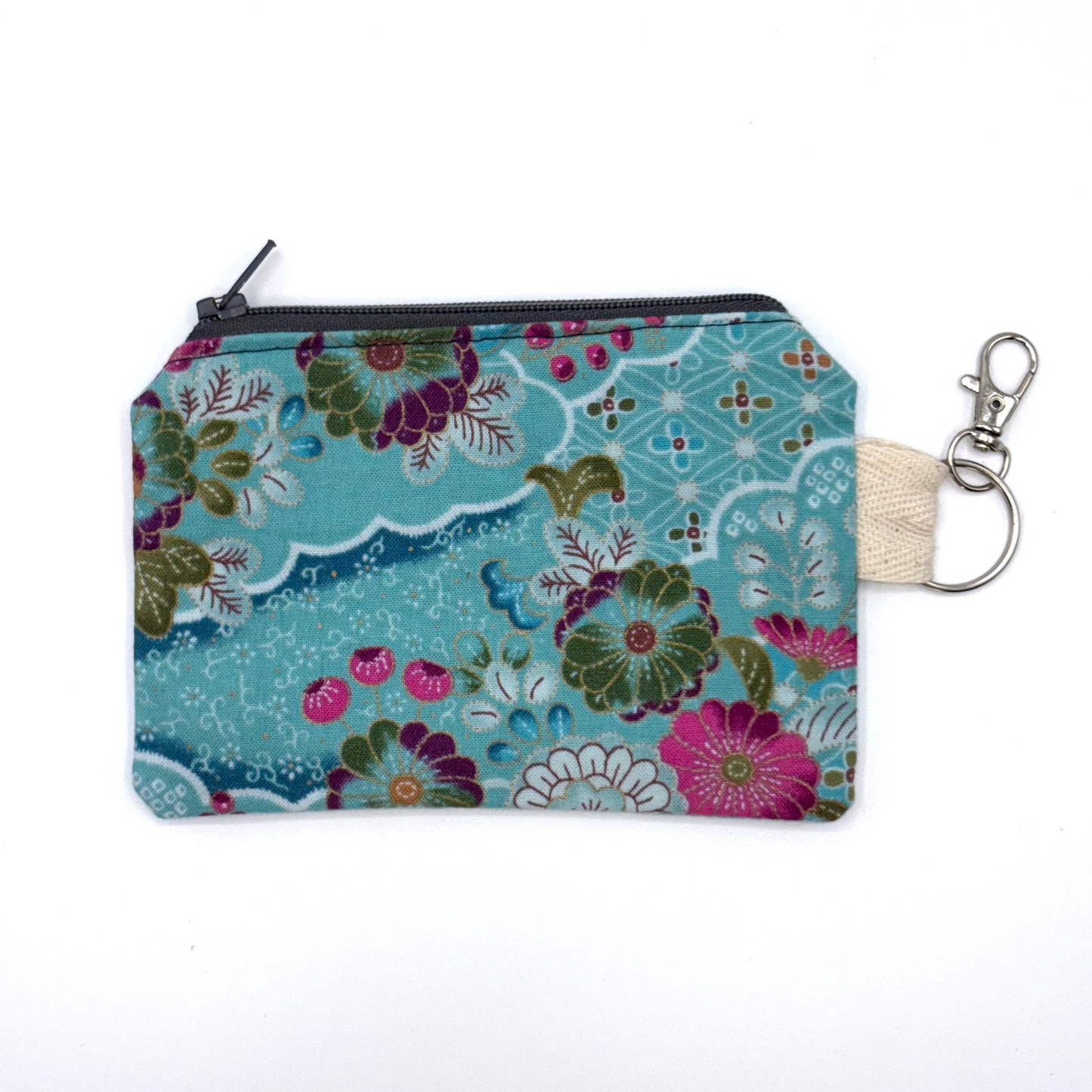 Mini Zipper Pouch - Floral Theme