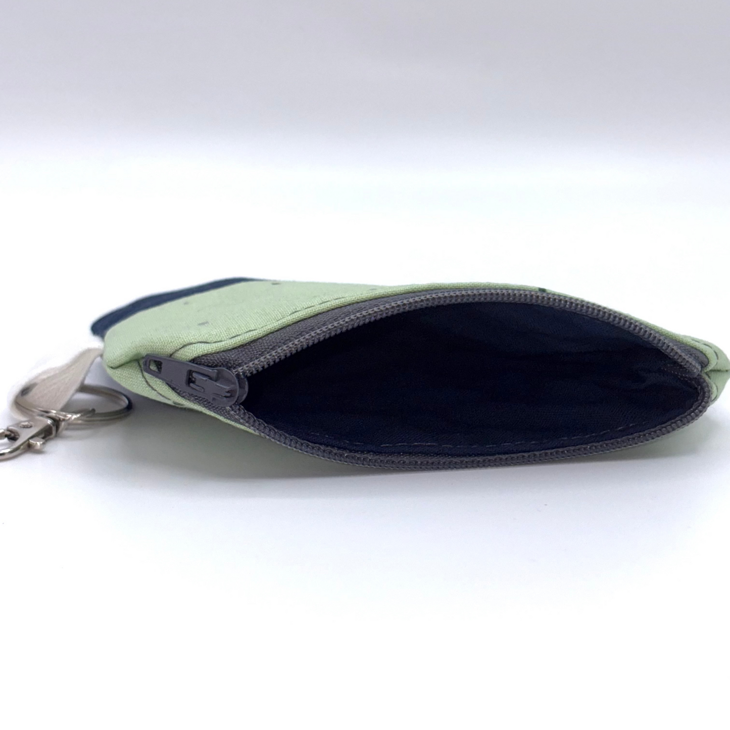 Mini Zipper Pouch - Two Toned